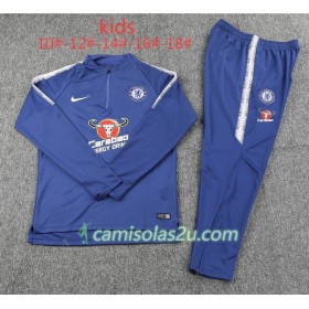 Chelsea Criança Sweat de Treino Conjunto Azul II 2018/19